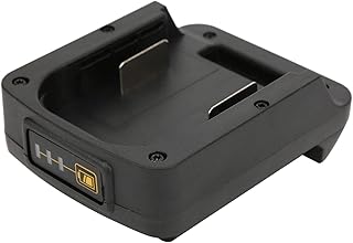 Haofy Adaptateur de Batterie Li-ION pour Outils électriques, Facteur de sécurité élevé, Chargement Pratique pour Les Projets de Rénovation Domiciliaire
