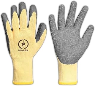 Gants isolants électriques, résistance à la tension 400 V, gants haute tension, gants antidérapants en caoutchouc pour électriciens